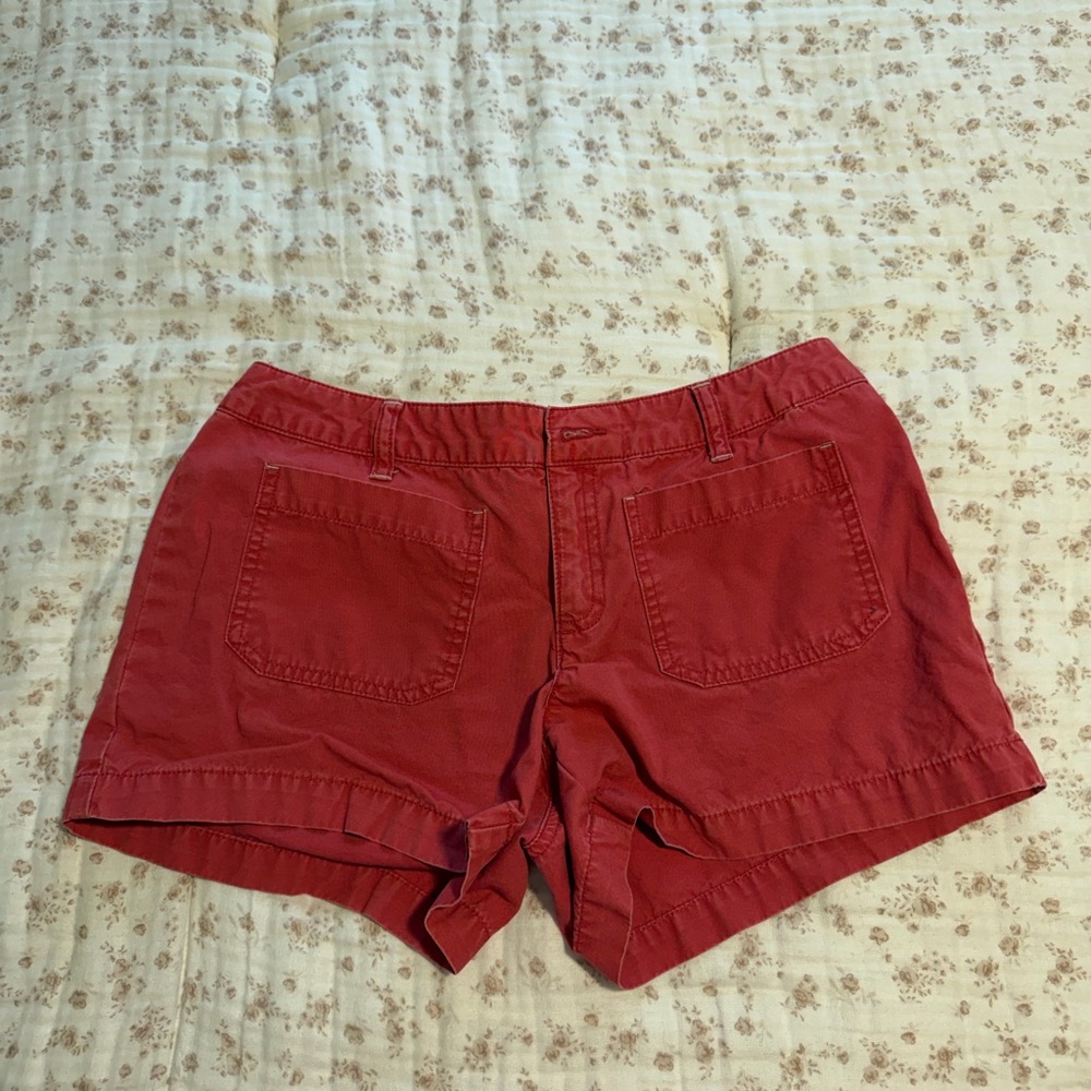 Old Navy Red Cotton Women's Shorts